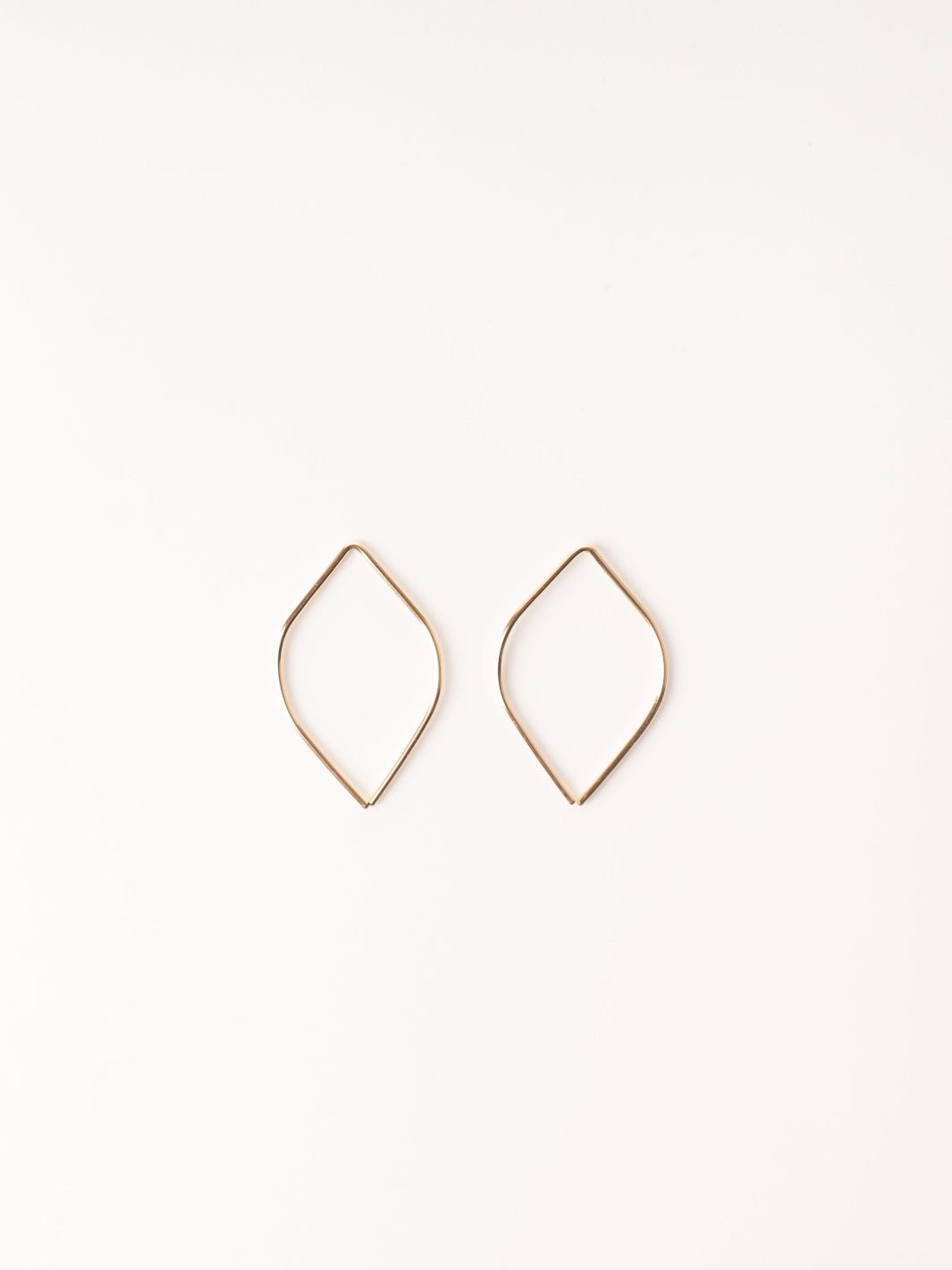 Gold Mini Petal Earrings - Heyday