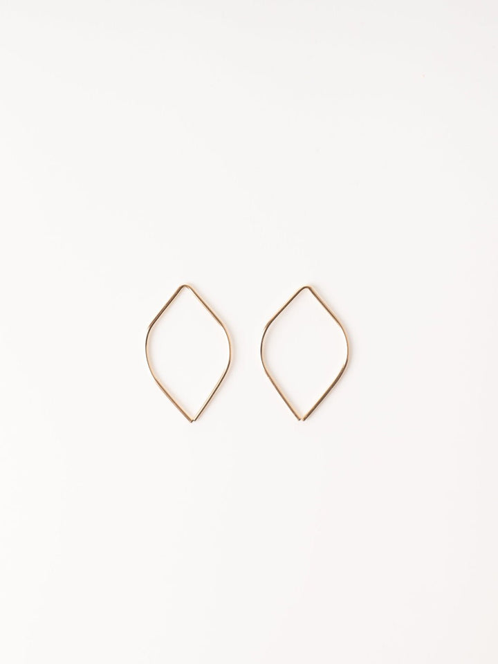 Gold Mini Petal Earrings - Heyday