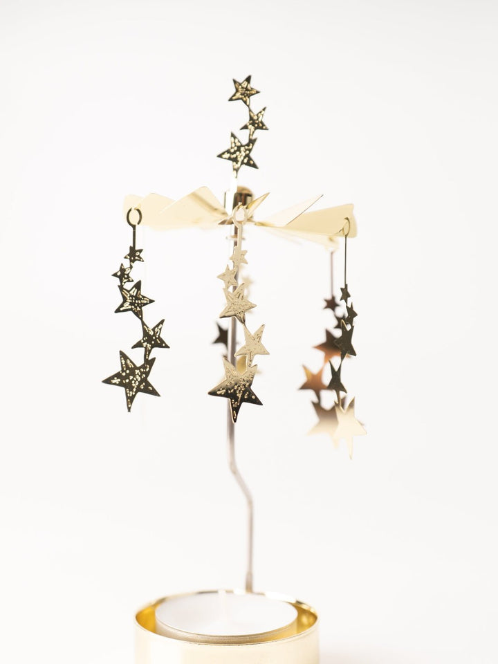 Gold Night Sky Rotary Candleholder - Heyday