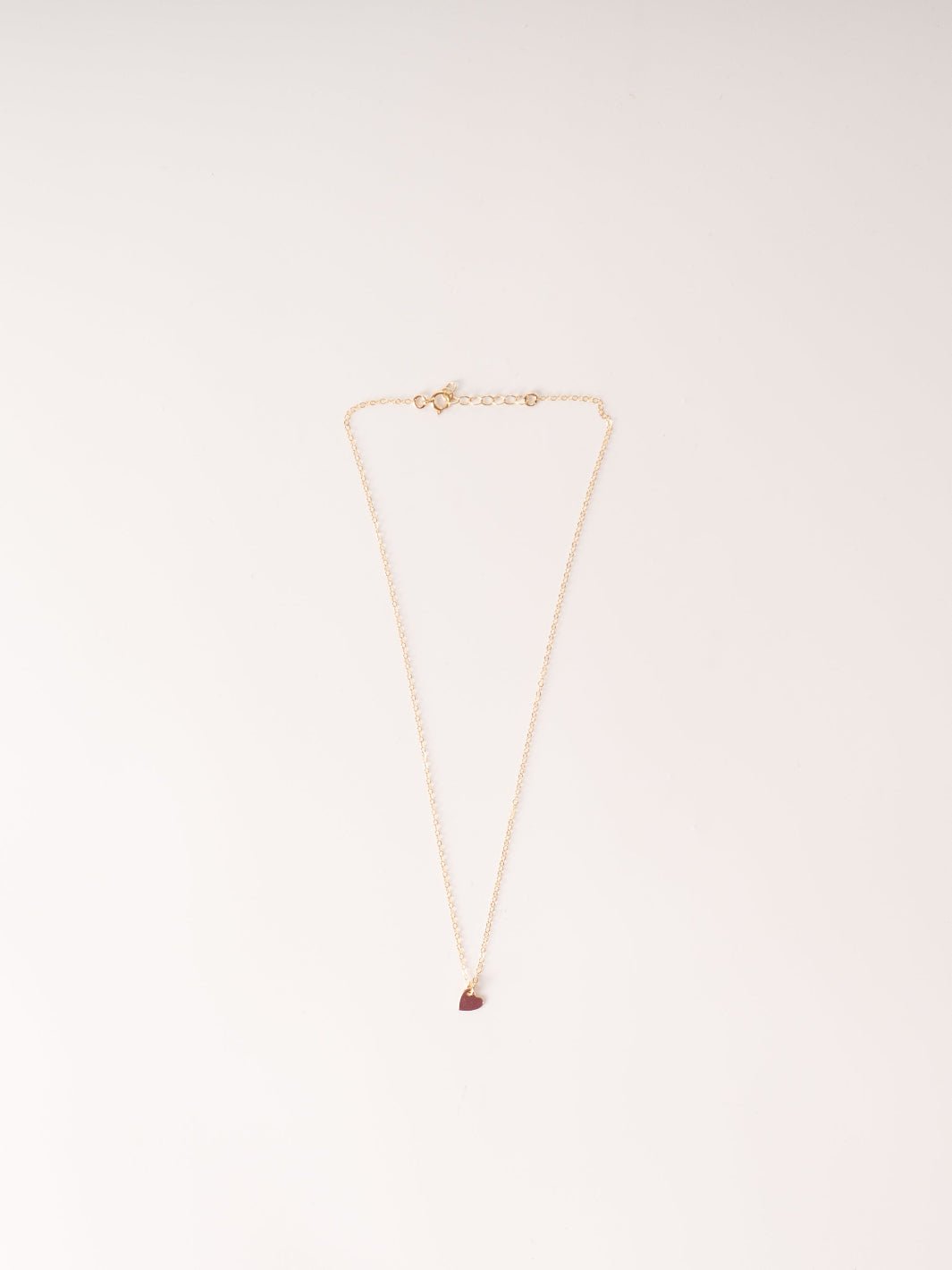 Gold Tiny Heart Necklace - Heyday