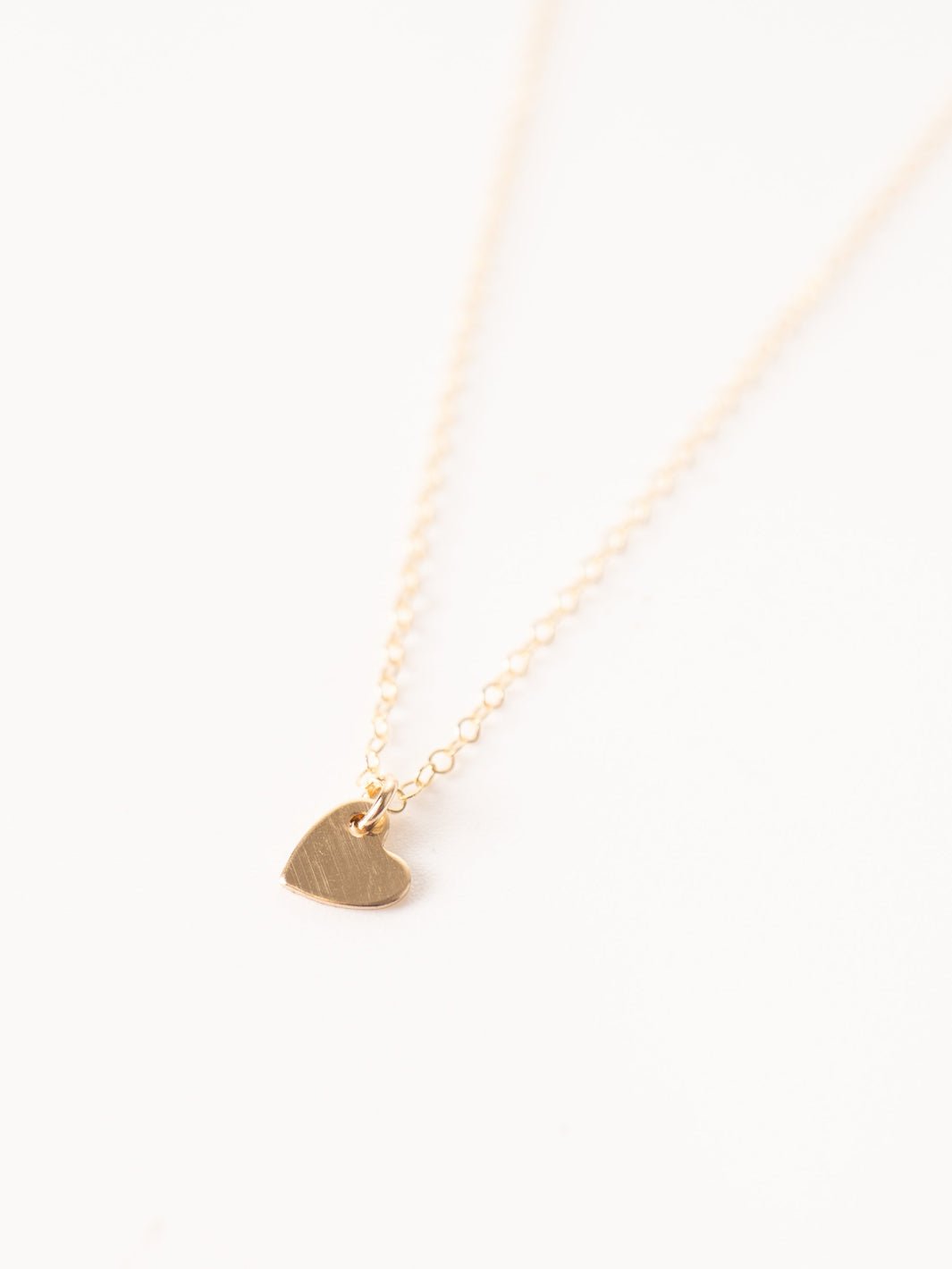 Gold Tiny Heart Necklace - Heyday