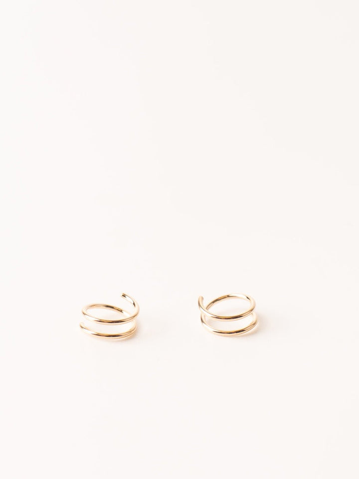 Gold Tiny Twist Earrings - Heyday