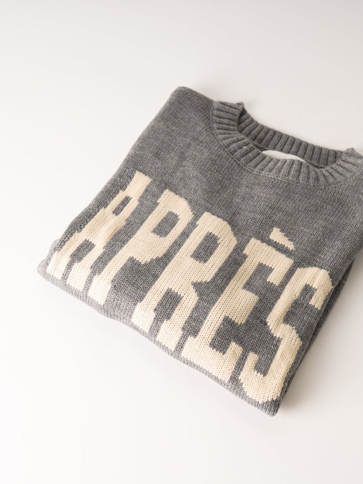 Gray Après Ski Sweater - Heyday
