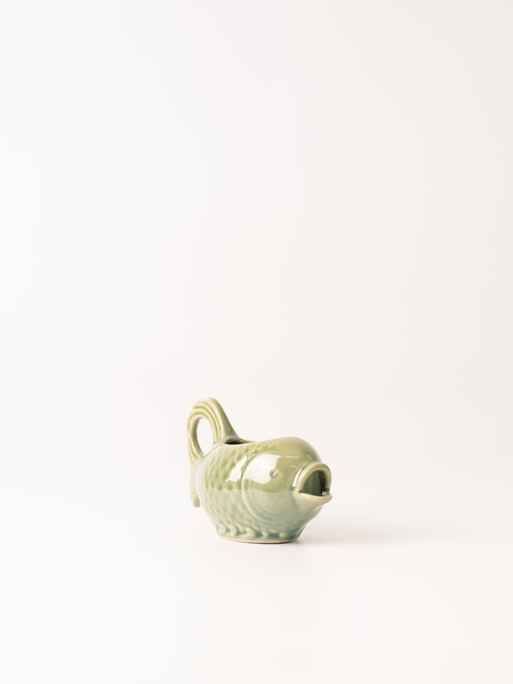 Green Fish Shaped Creamer - Heyday