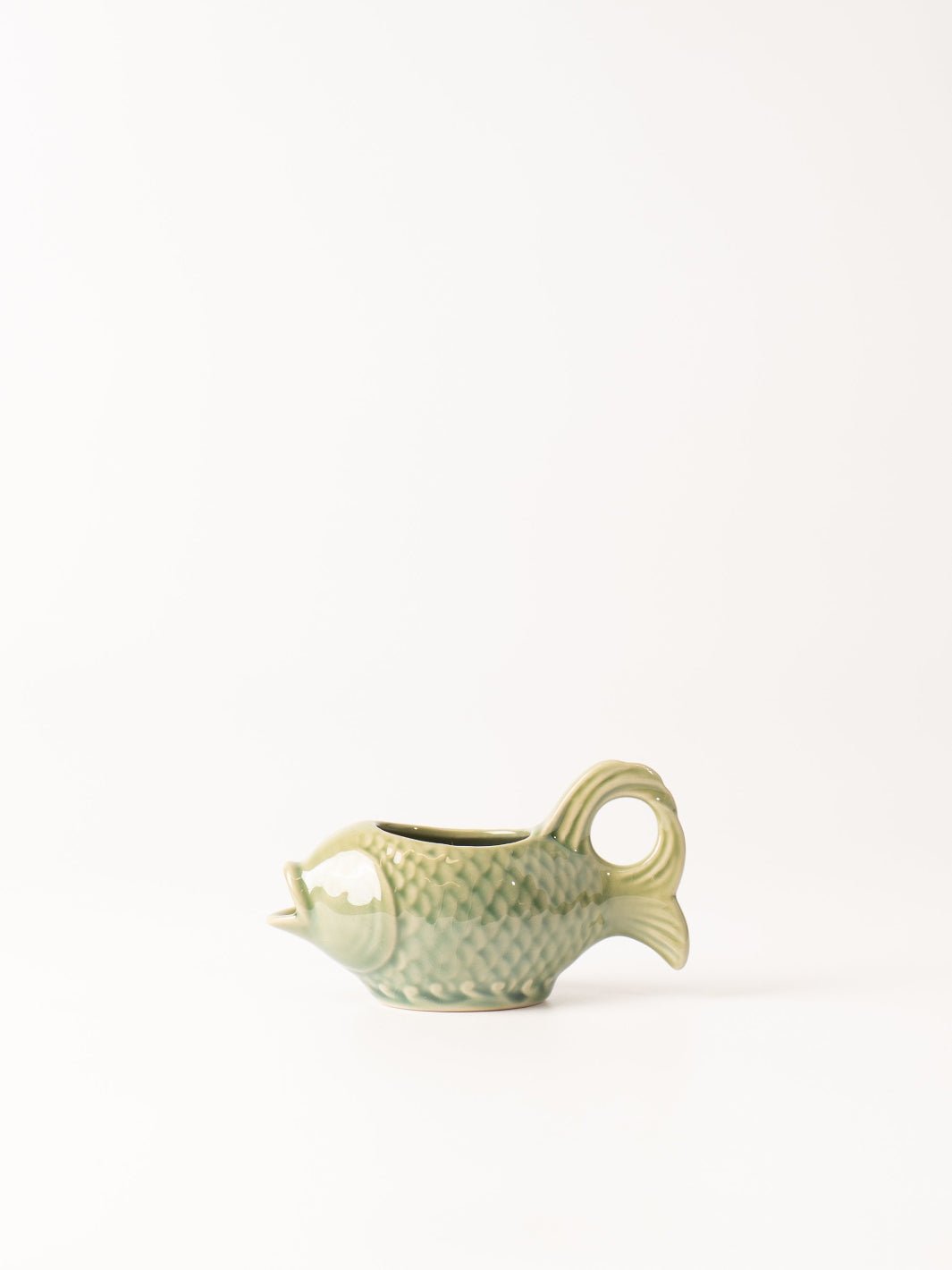 Green Fish Shaped Creamer - Heyday