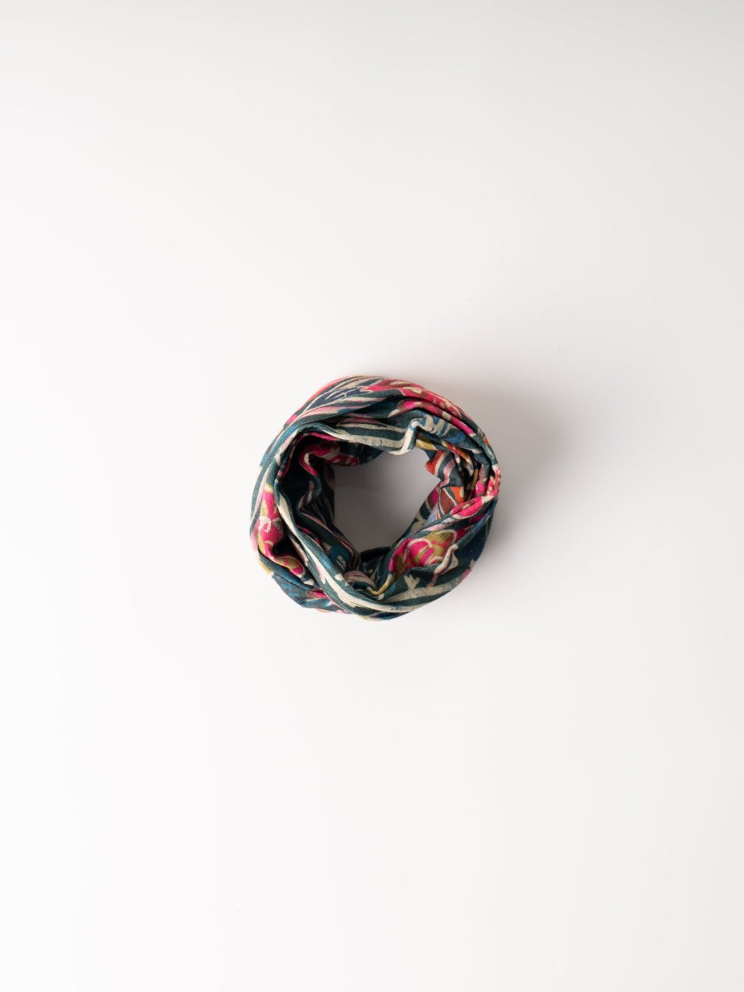 Green Painterly Vines Half Bandeau - Heyday