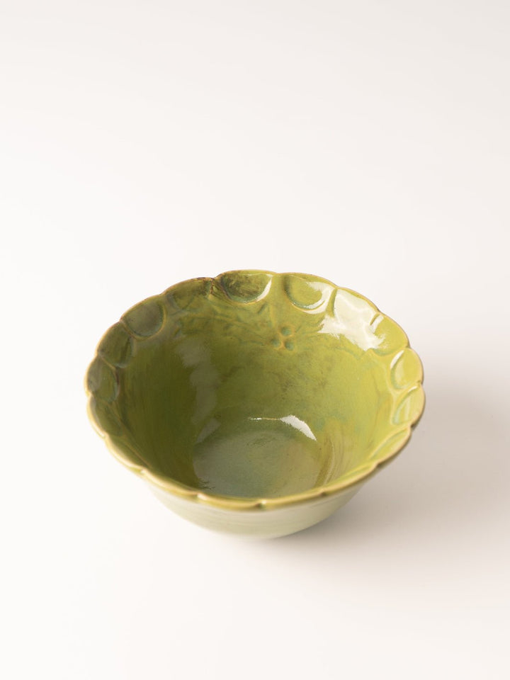 Green Stoneware Bowl - Heyday