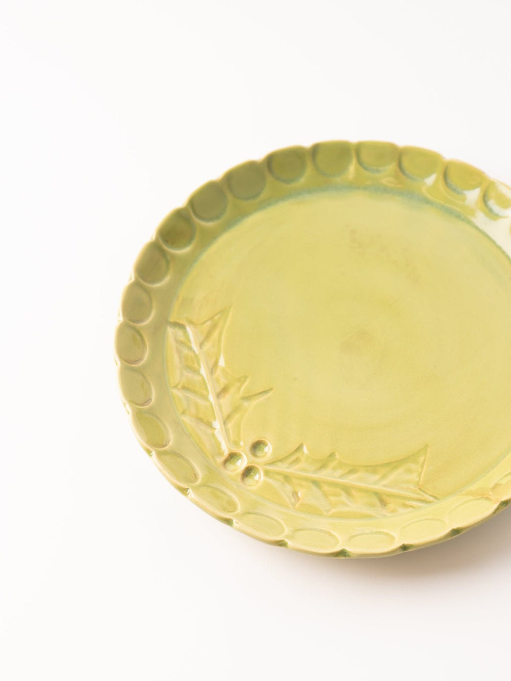 Green Stoneware Plate - Heyday