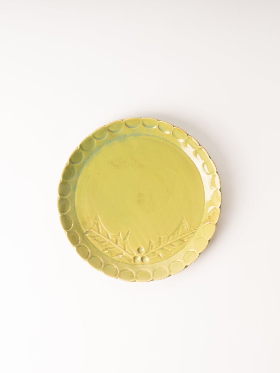 Green Stoneware Plate - Heyday