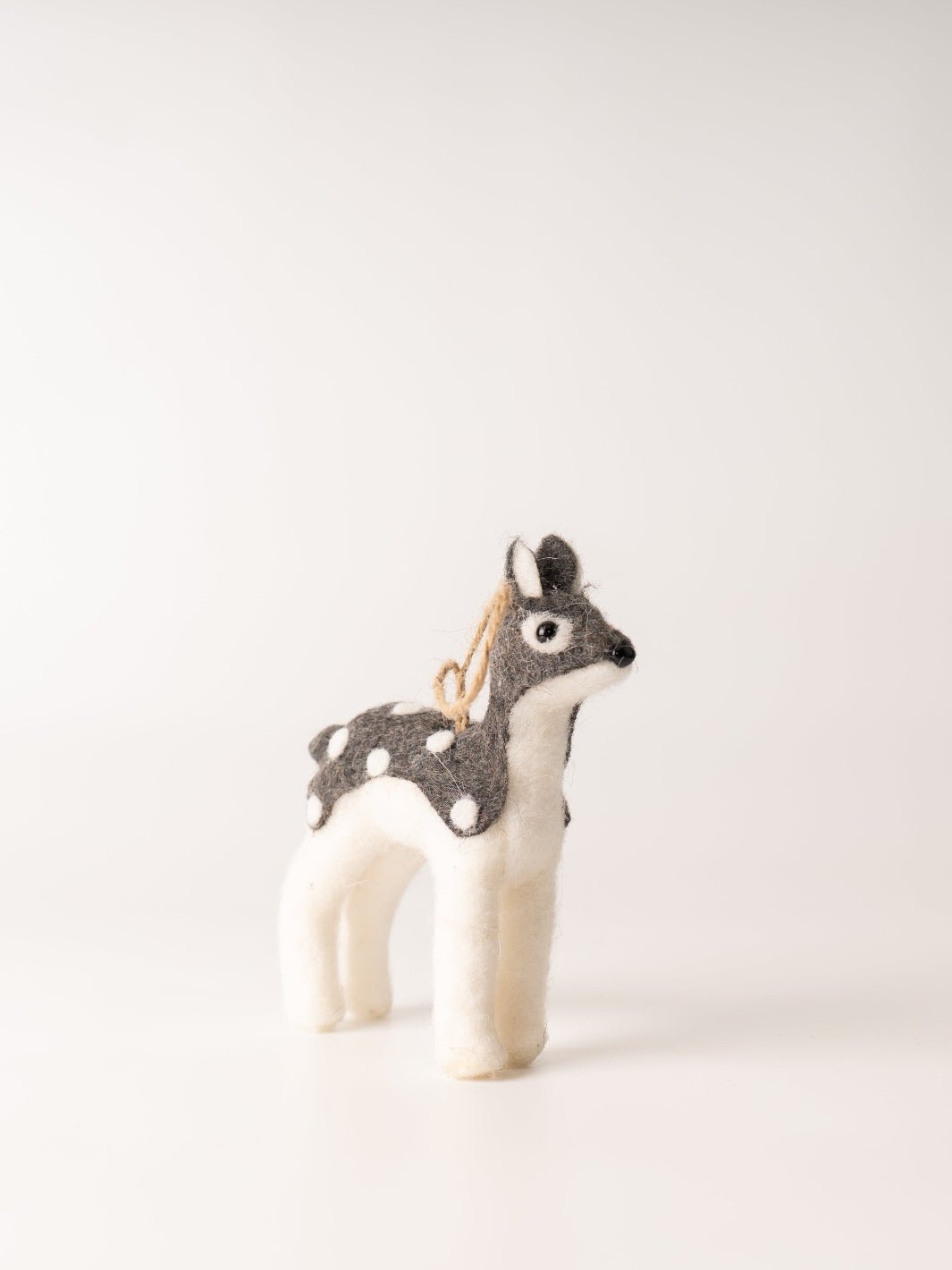 Grey Fawn Felt Ornament - Heyday