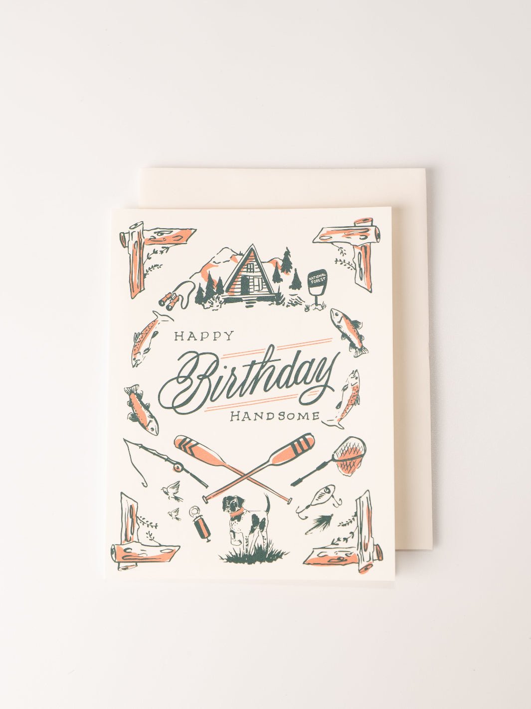 Happy Birthday Handsome Card - Heyday