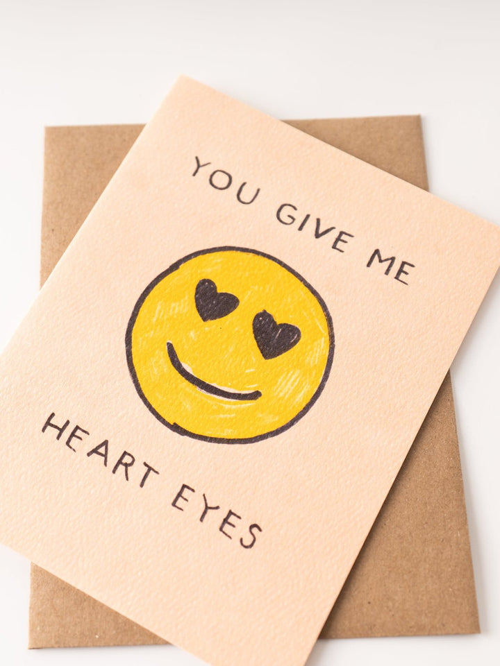 Heart Eyes Card - Heyday