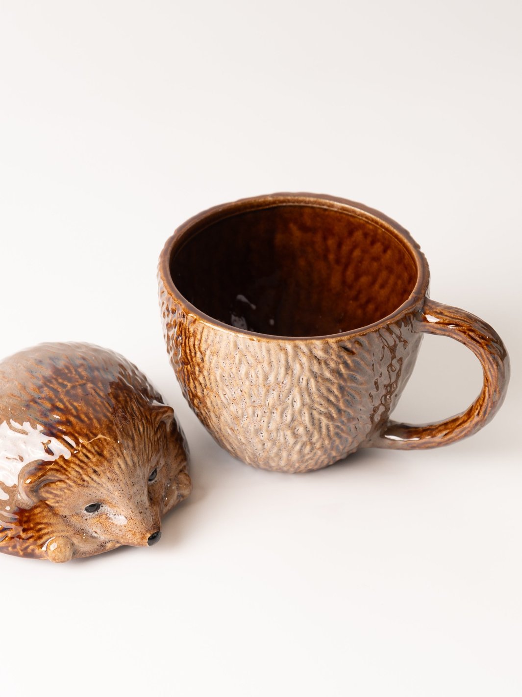 Hedgehog Mug With Lid - Heyday