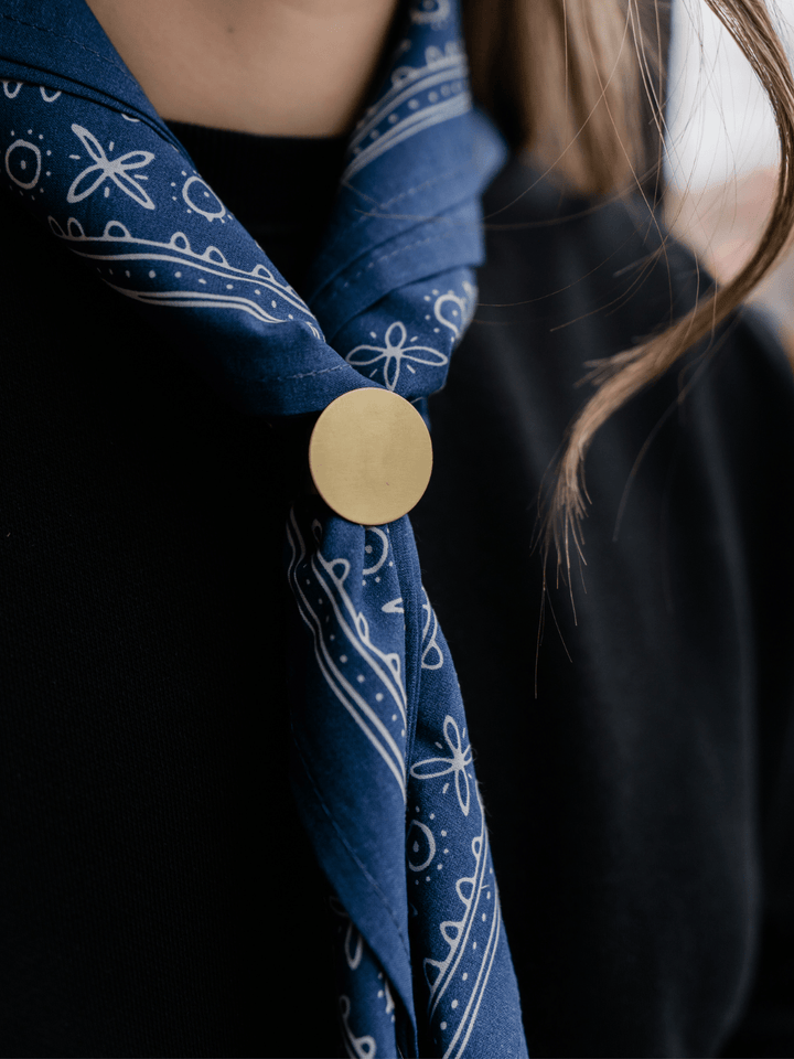 Helios Adjustable Brass Ring - Heyday