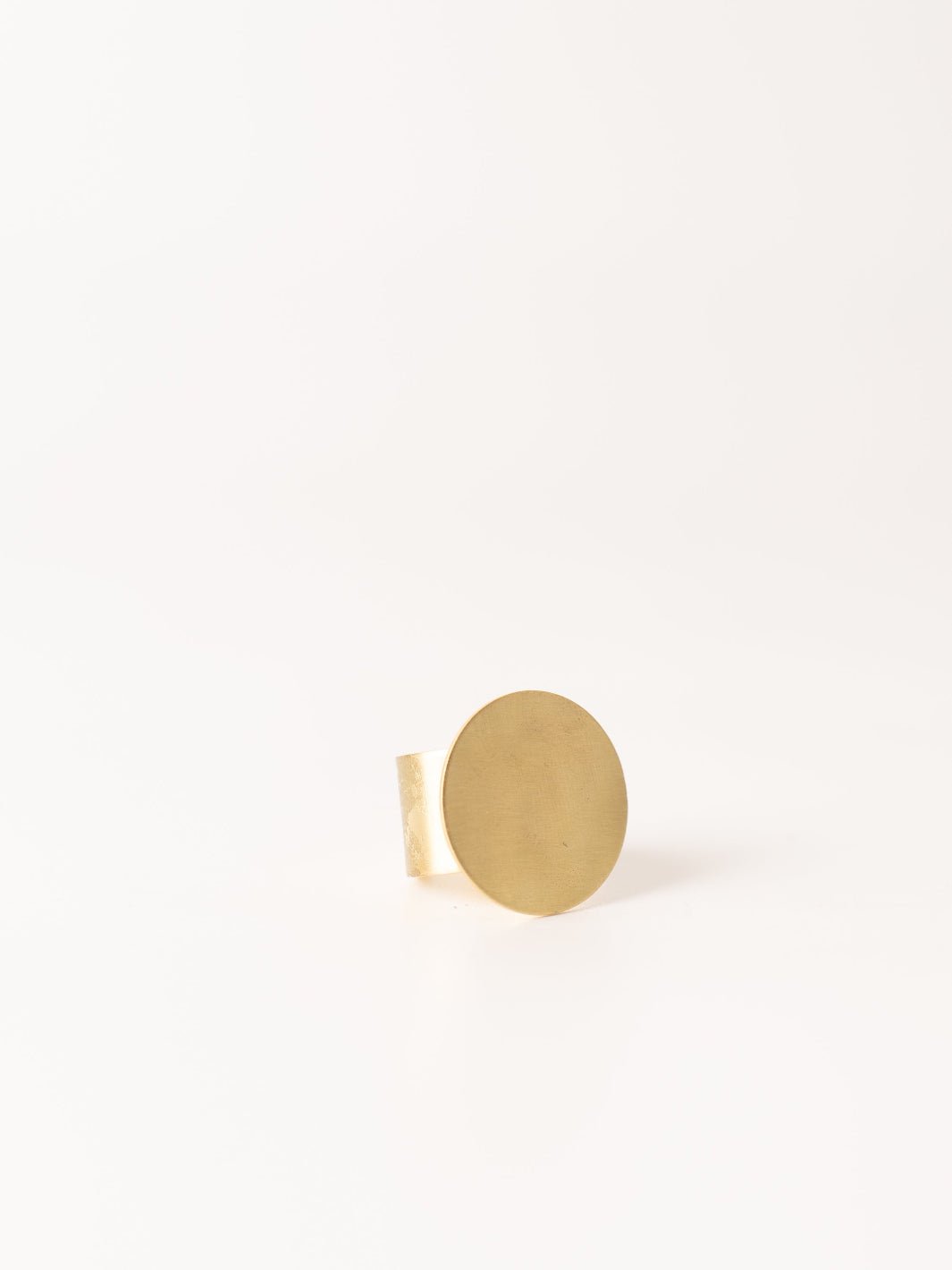 Helios Adjustable Brass Ring - Heyday