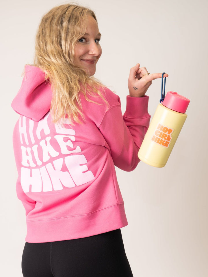 Hike Like a Girl™ Charity Pink Relaxed Cropped Hoodie - Heyday