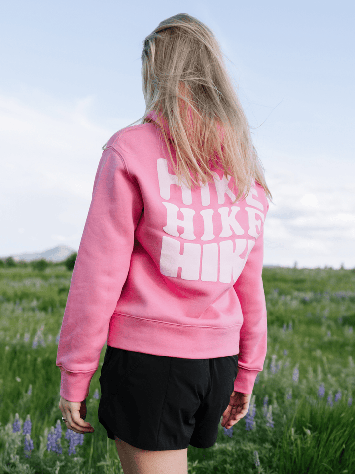 Hike Like a Girl™ Charity Pink Relaxed Cropped Hoodie - Heyday