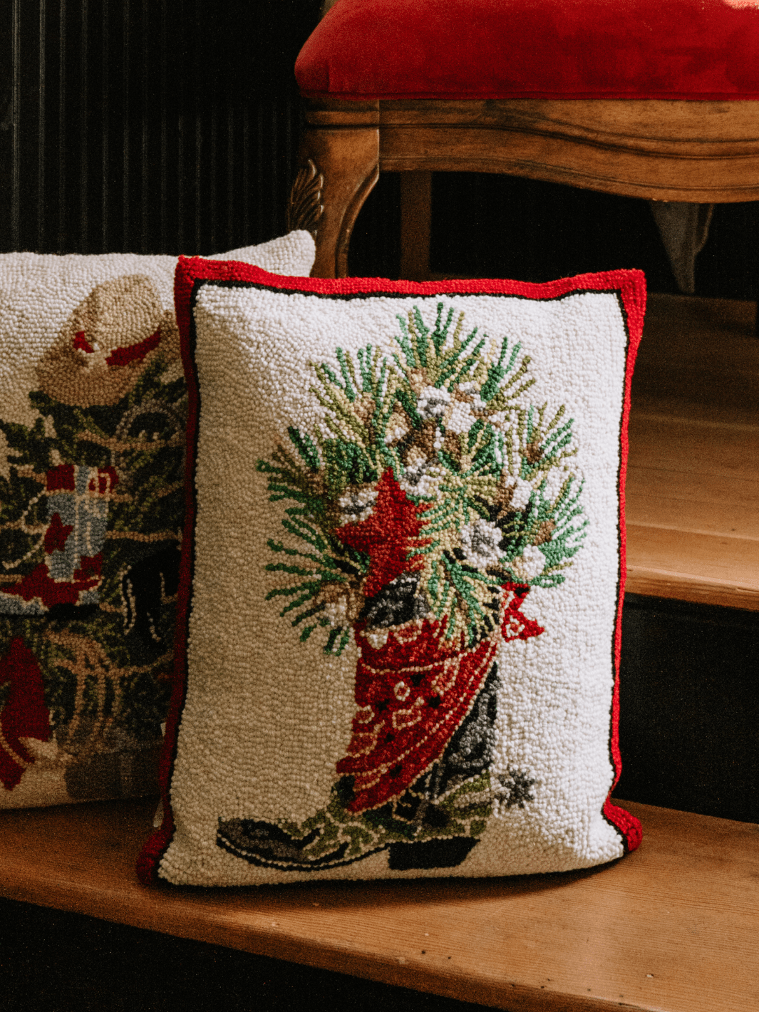 Holiday Boot Hook Pillow - Heyday