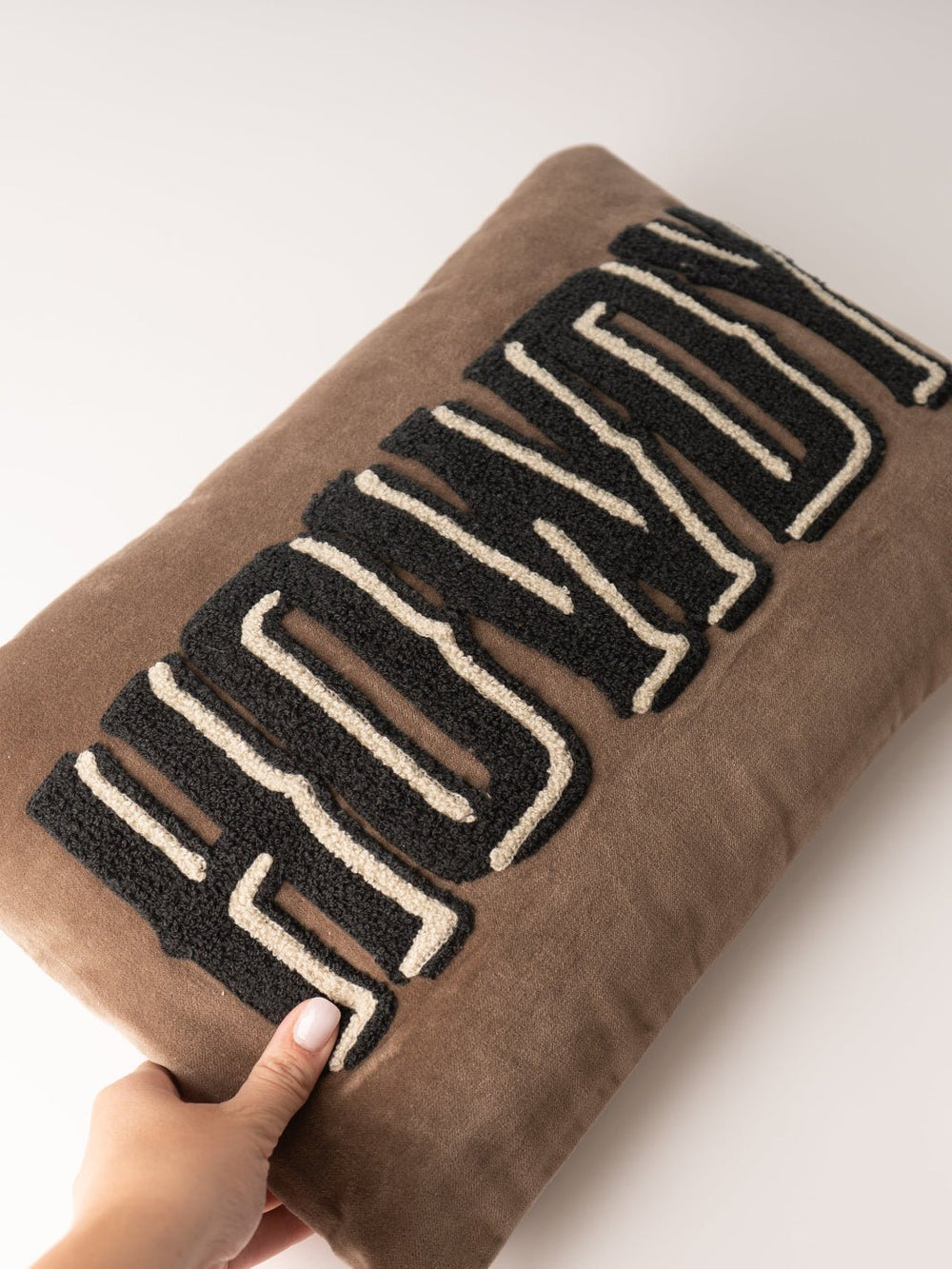 Howdy Embroidered Pillow - Heyday