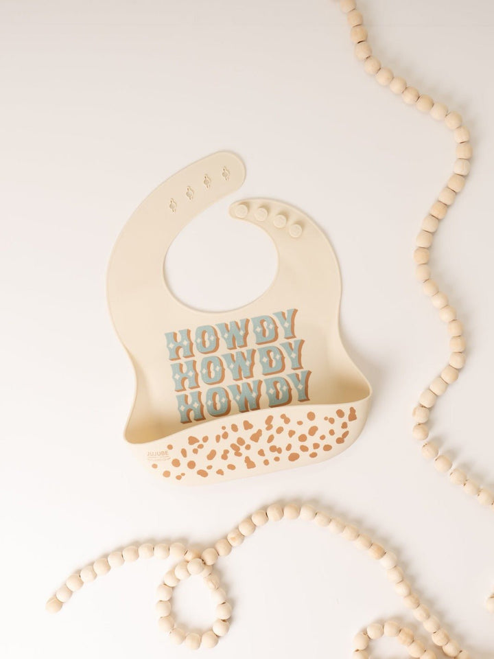 Howdy Partner Silicone Bib - Heyday