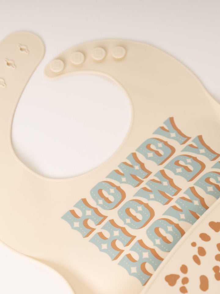 Howdy Partner Silicone Bib - Heyday