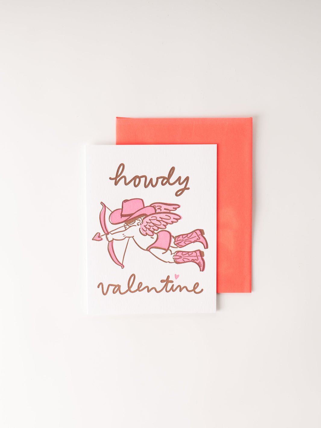 Howdy Valentine Card - Heyday