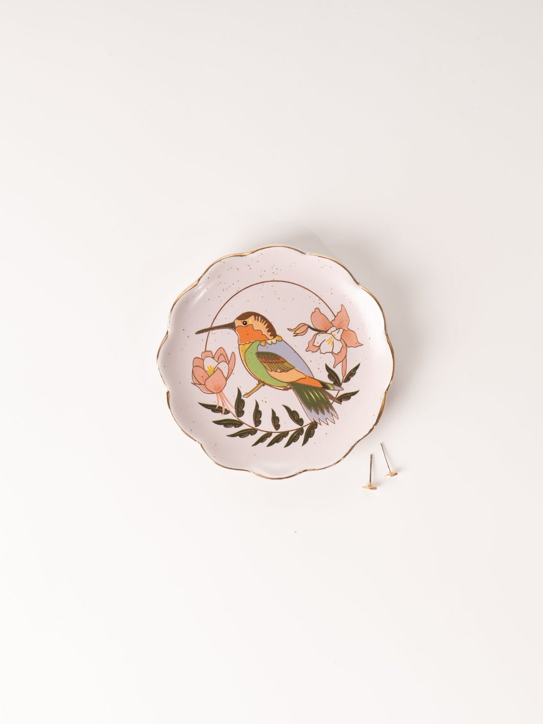 Hummingbird Jewelry Dish & Earring Set - Heyday