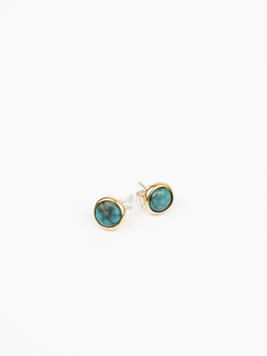 Hyalite Turquoise Stud Earrings - Heyday