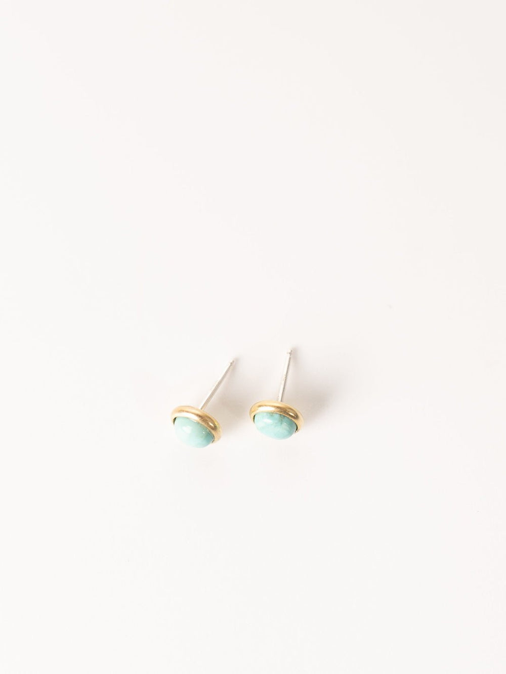 Hyalite Turquoise Stud Earrings - Heyday