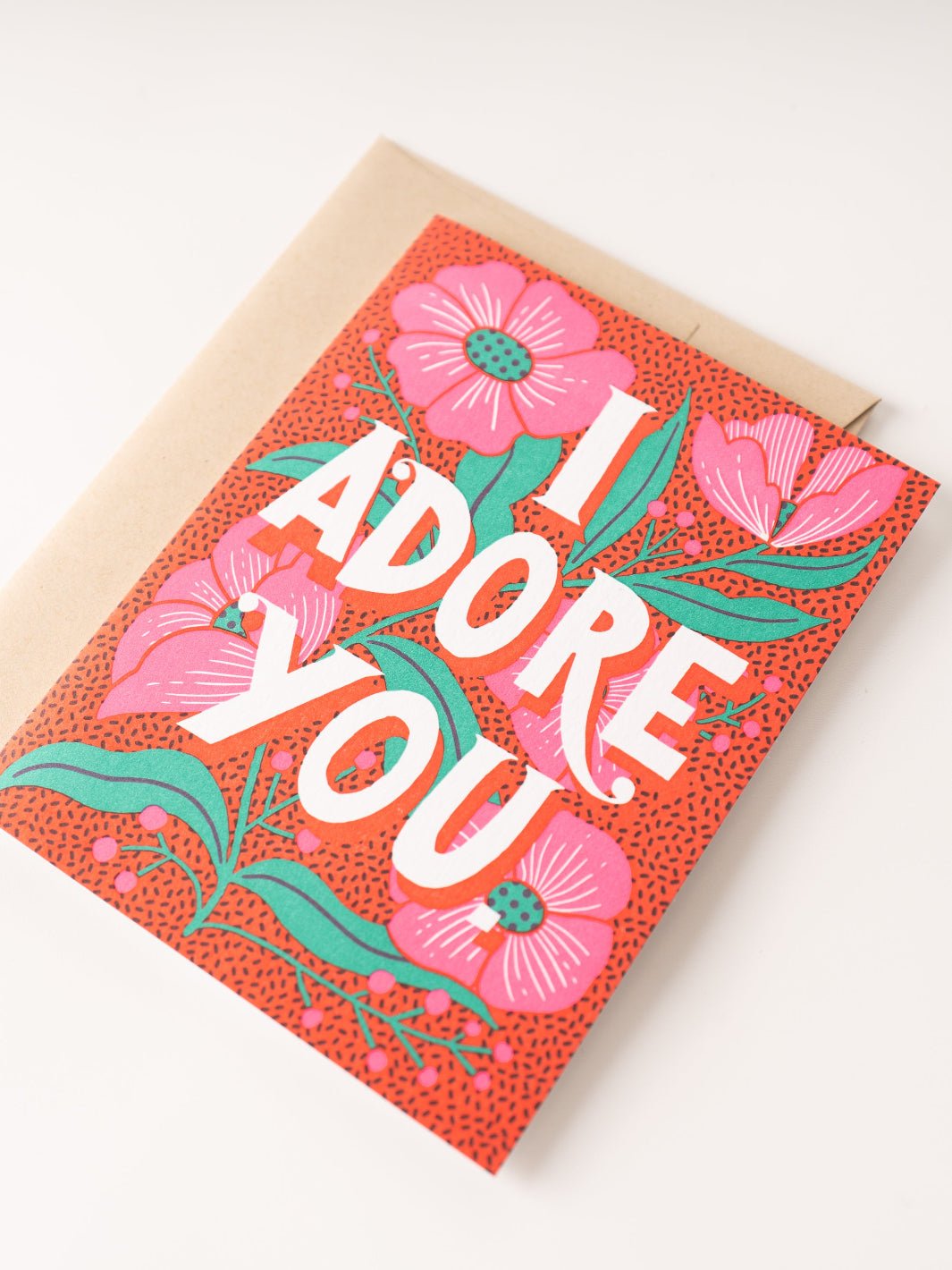 I Adore You Card - Heyday