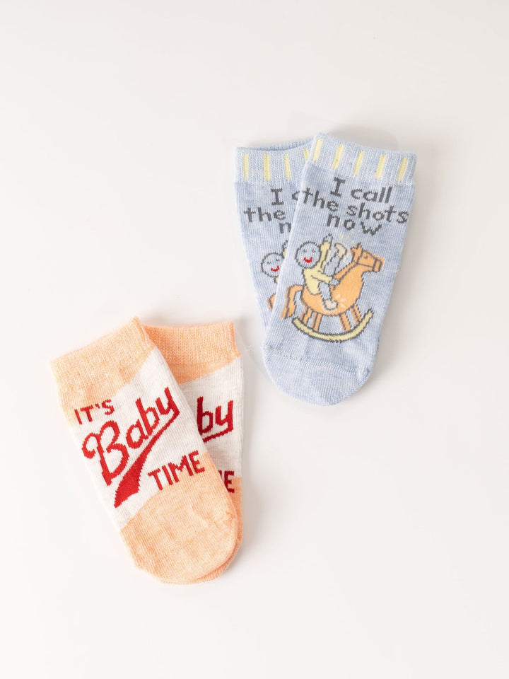 I Call The Shots Baby Socks - Heyday