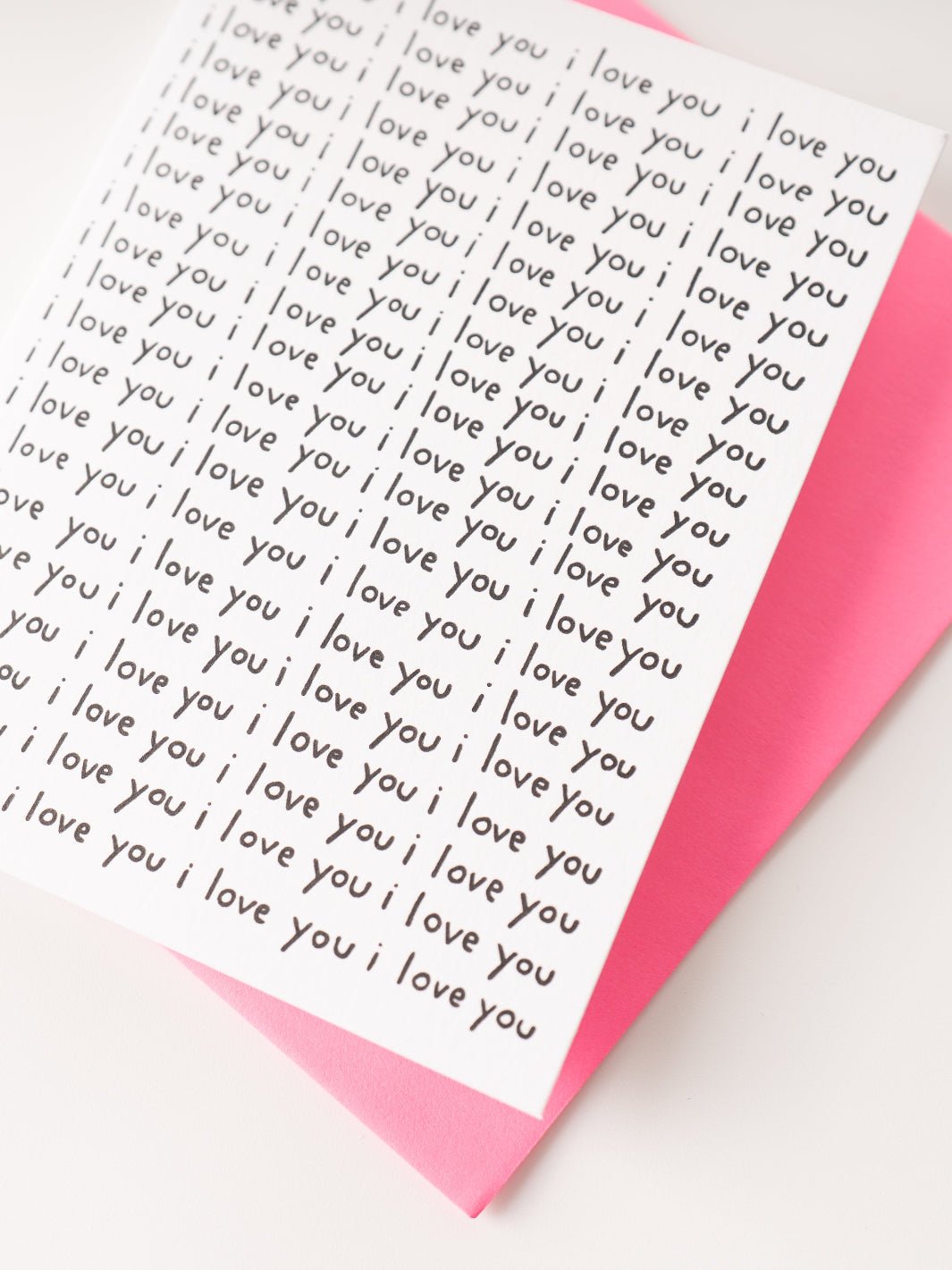 I Love You On Repeat Card - Heyday