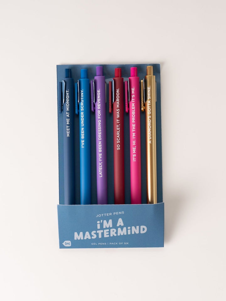 I'm, A Mastermind Taylor Swift Pen Set - Heyday