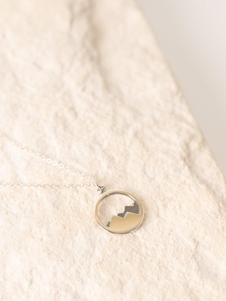 Inspirational Mountain Necklace Heyday Bozeman
