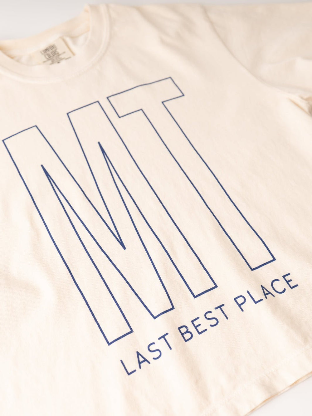 Ivory MT Last Best Place Women's Boxy Tee - Heyday
