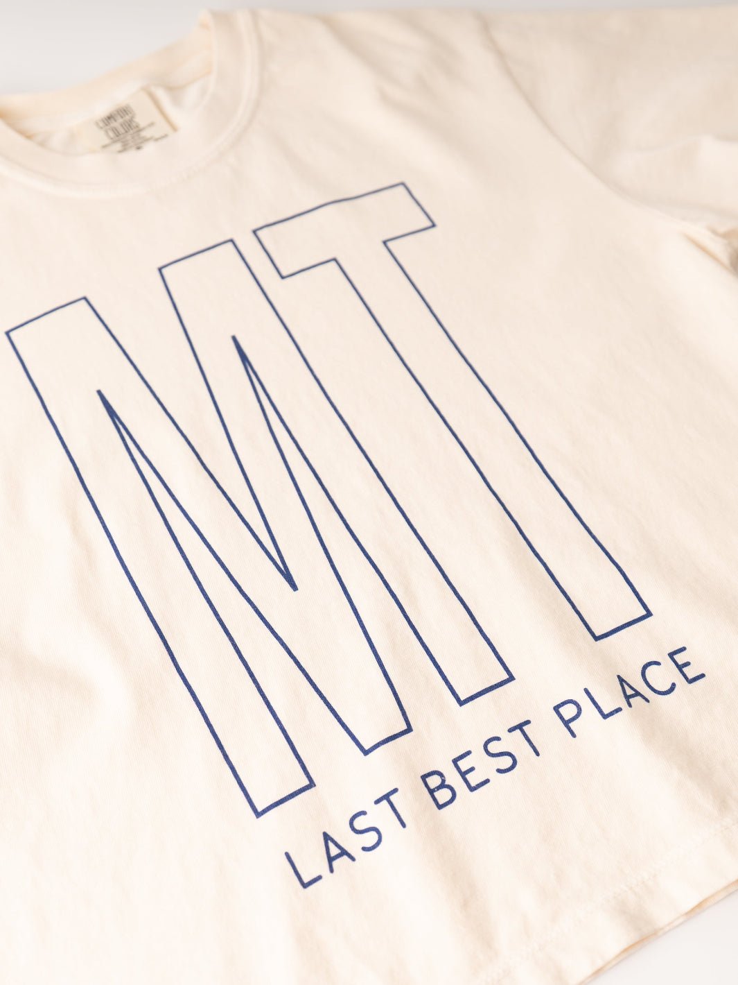 Ivory MT Last Best Place Women's Boxy Tee - Heyday