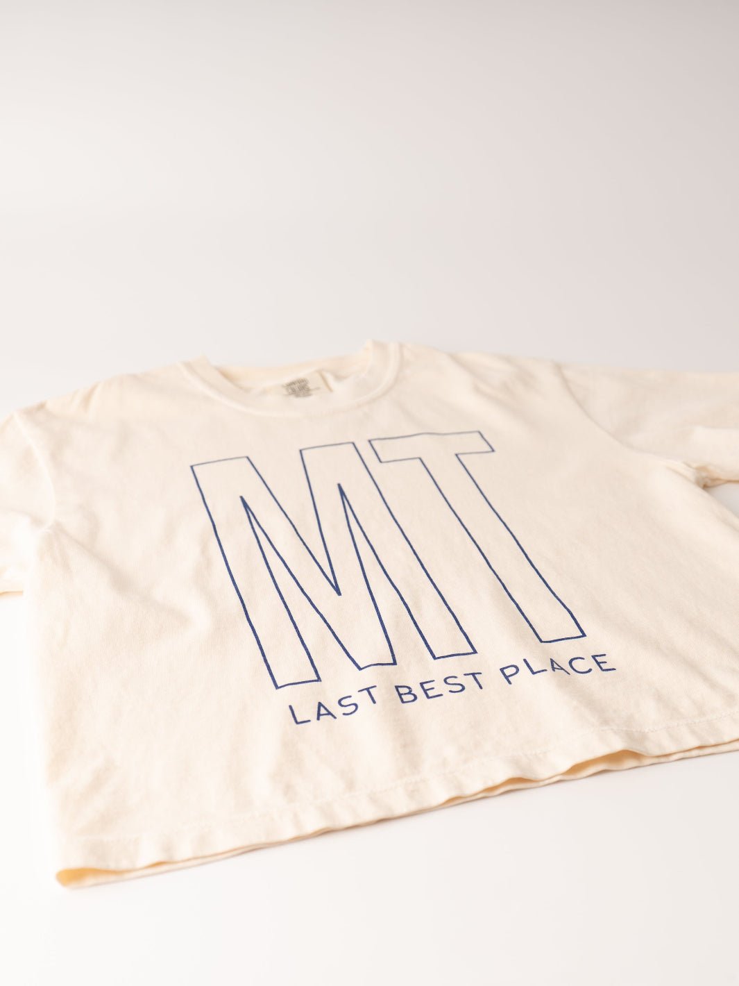 Ivory MT Last Best Place Women's Boxy Tee - Heyday