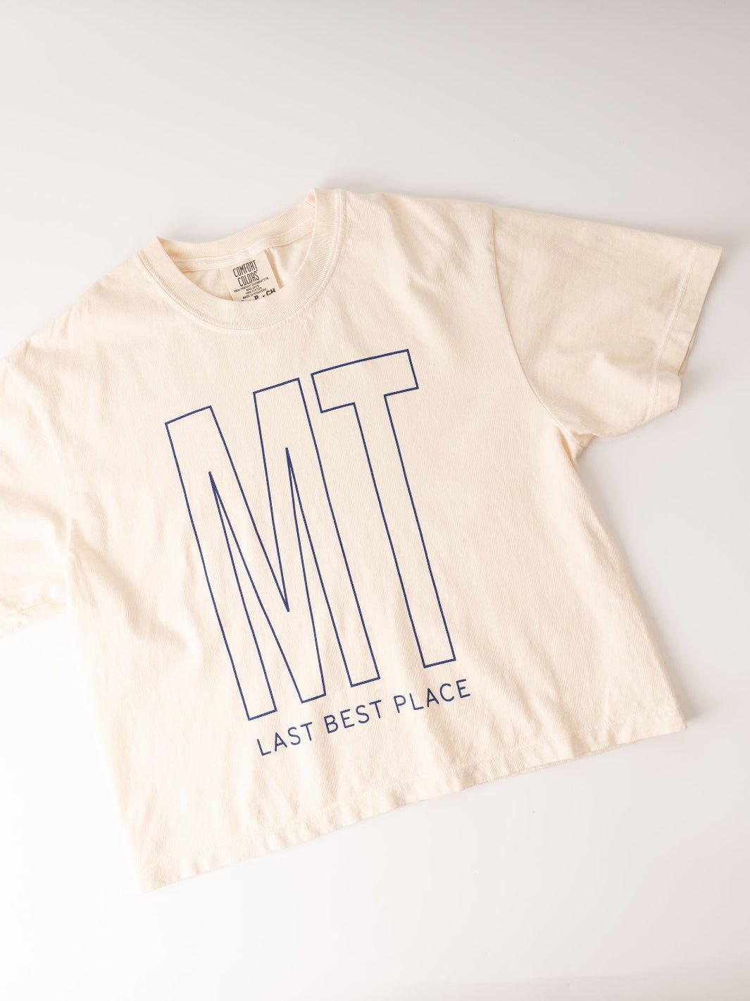 Ivory MT Last Best Place Women's Boxy Tee - Heyday