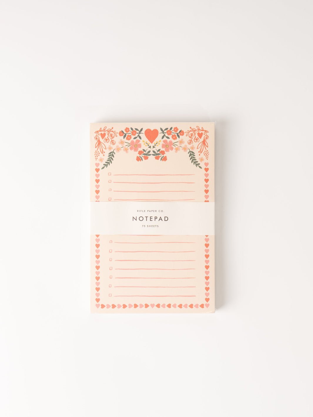 Juliet Checklist Notepad - Heyday