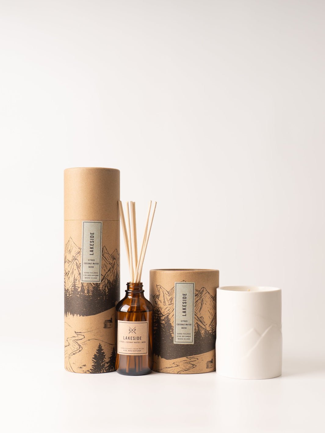 Lakeside Mountain Reed Diffuser - Heyday