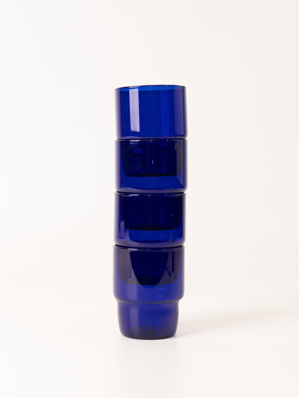 Large Cobalt Stacking Glass - Heyday