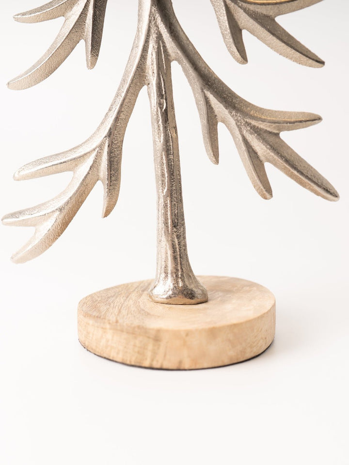 Large Silver Metal Tree - Heyday