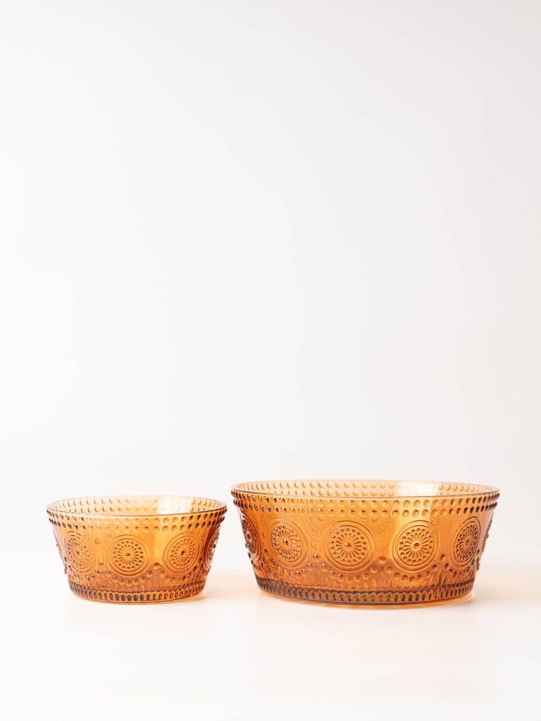 Large Umber Glass Bowl - Heyday