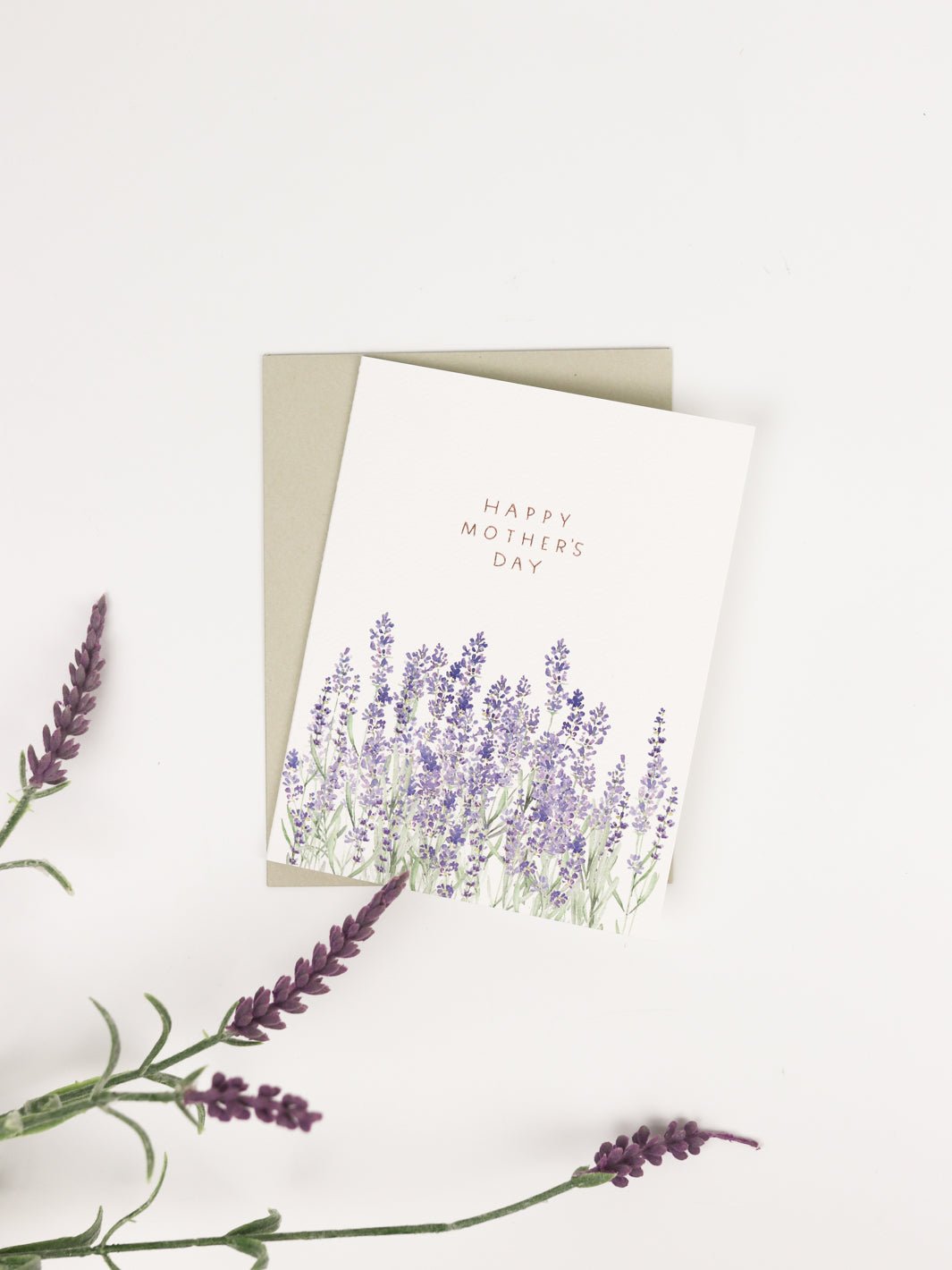 Lavender Mother's Day Card - Heyday