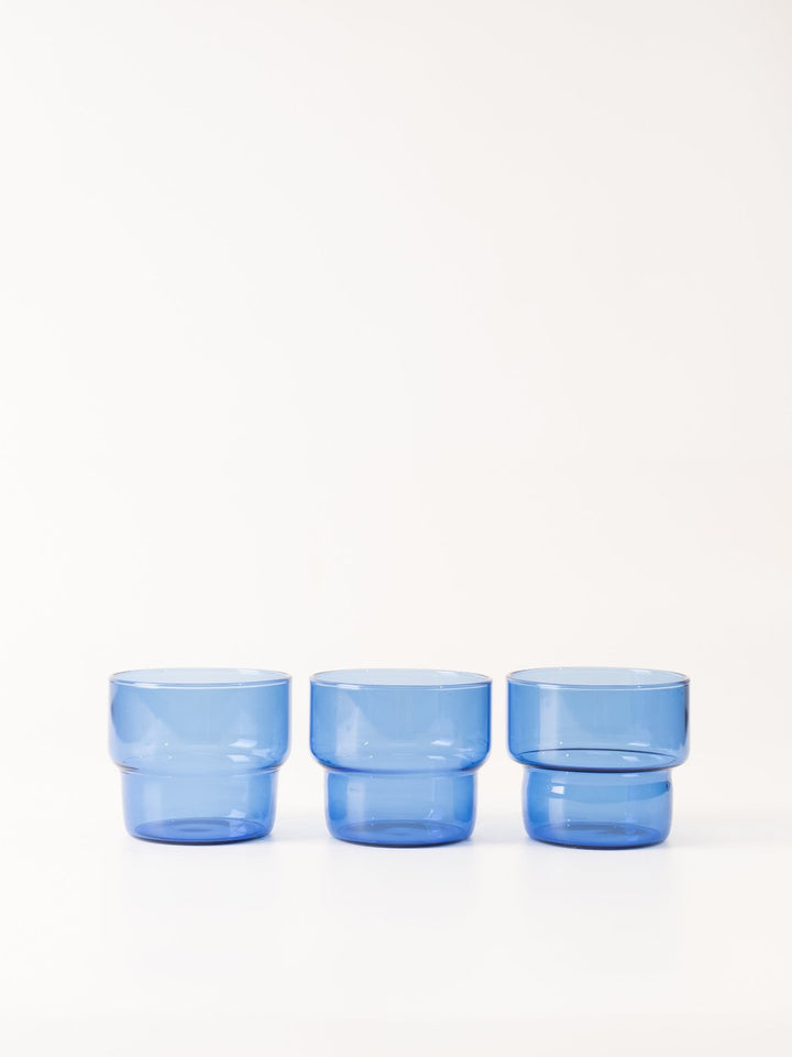 Light Blue Stacking Glass - Heyday