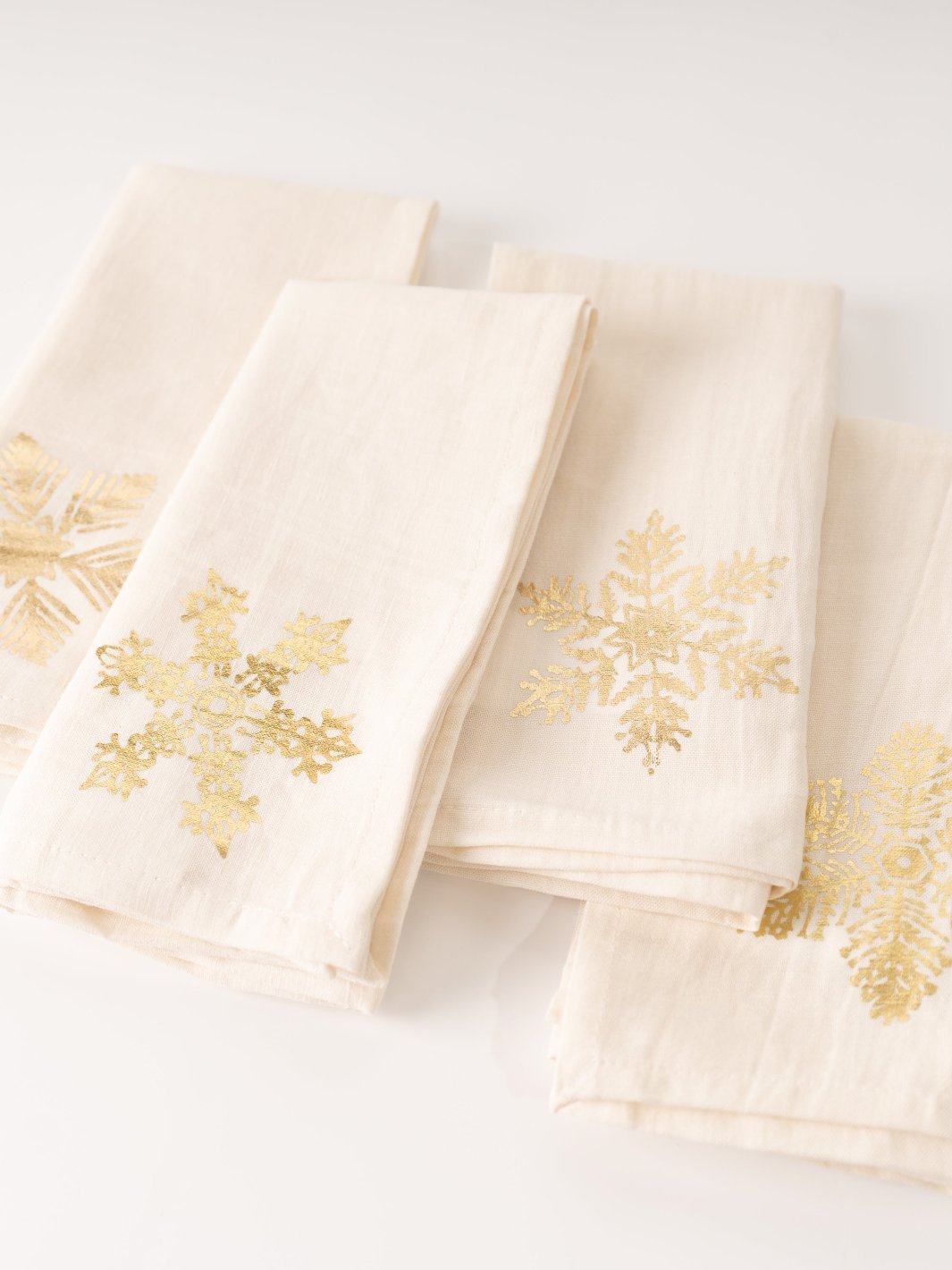 Linen Snowflake Napkin Set - Heyday