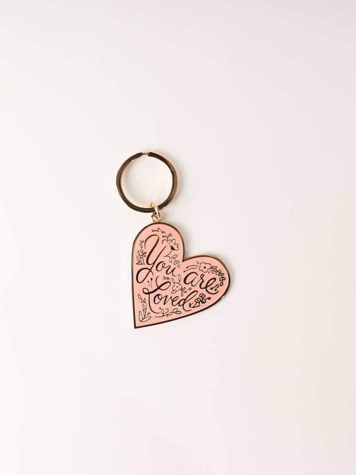 Loved Enamel Keychain - Heyday