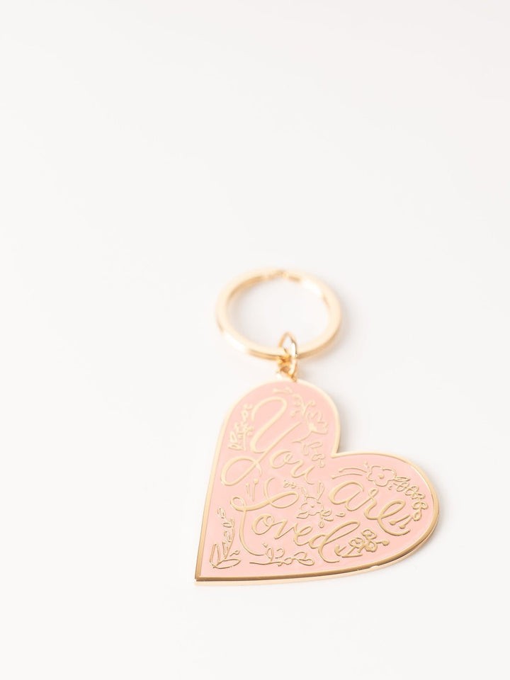 Loved Enamel Keychain - Heyday