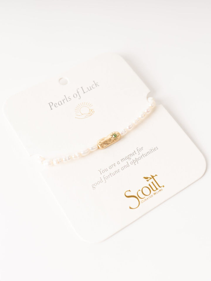 Luck Gold Affirmation Bracelet - Heyday