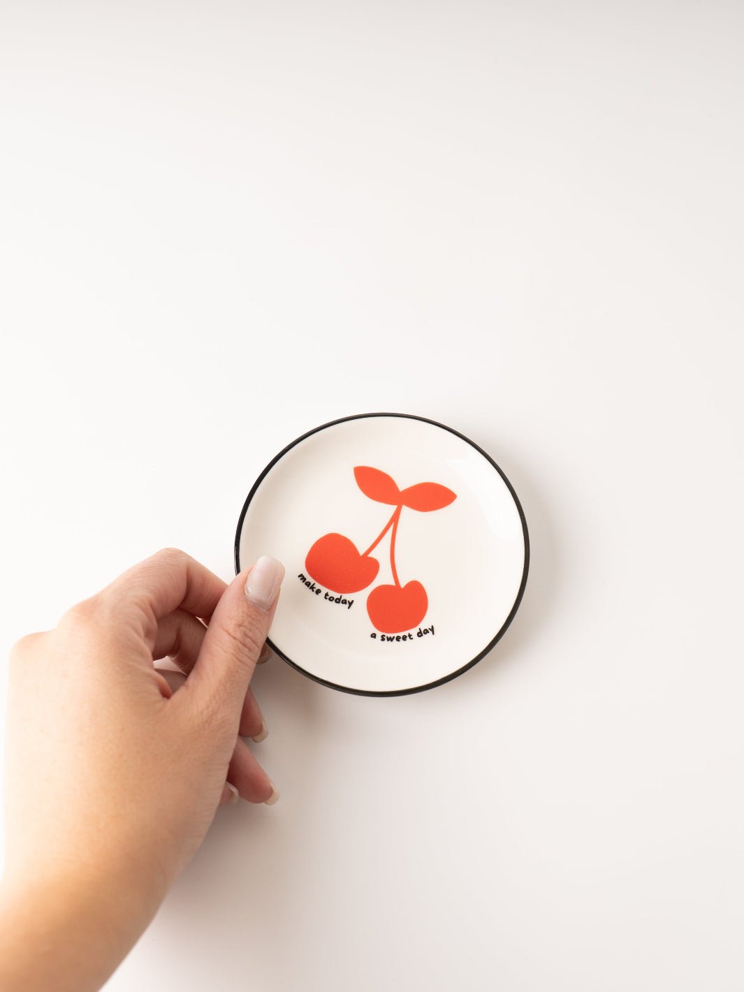 Make Today A Sweet Day Round Trinket Tray - Heyday